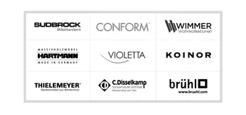 Möbel-Marken in unserem Sortiment